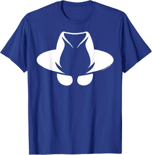 Marvel Spider-Noir Series Spider-Noir Hat & Eyes Silhouette T-Shirt - T-Shirt | Royal