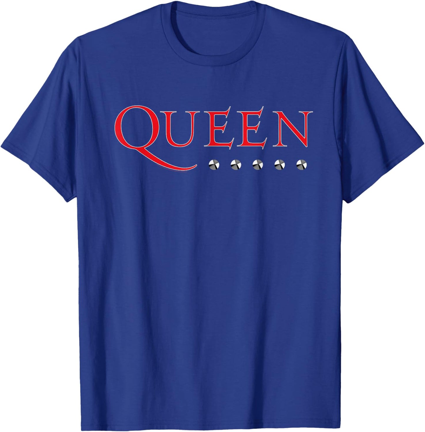 Queen Official Logo Stud T-Shirt - T-Shirt | Royal