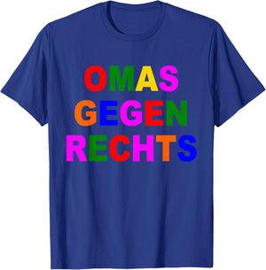 OMAS GEGEN RECHTS , black T-Shirt - T-Shirt | Royal