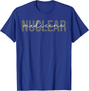 Nuclear Medicine Nuclear Tech Technologist T-Shirt - T-Shirt | Royal