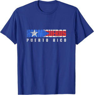 Hormigueros Puerto Rico, Puerto Rican flag T-Shirt - T-Shirt | Royal