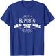 El Porto Surf Vintage Surfing Retro Surfboard California T-Shirt - T-Shirt | Royal
