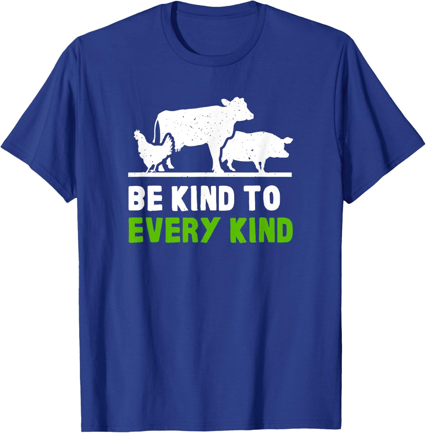 Vegan Vegetarian Kitchen Chef Cook Health Animal Rights T-Shirt - T-Shirt | Royal