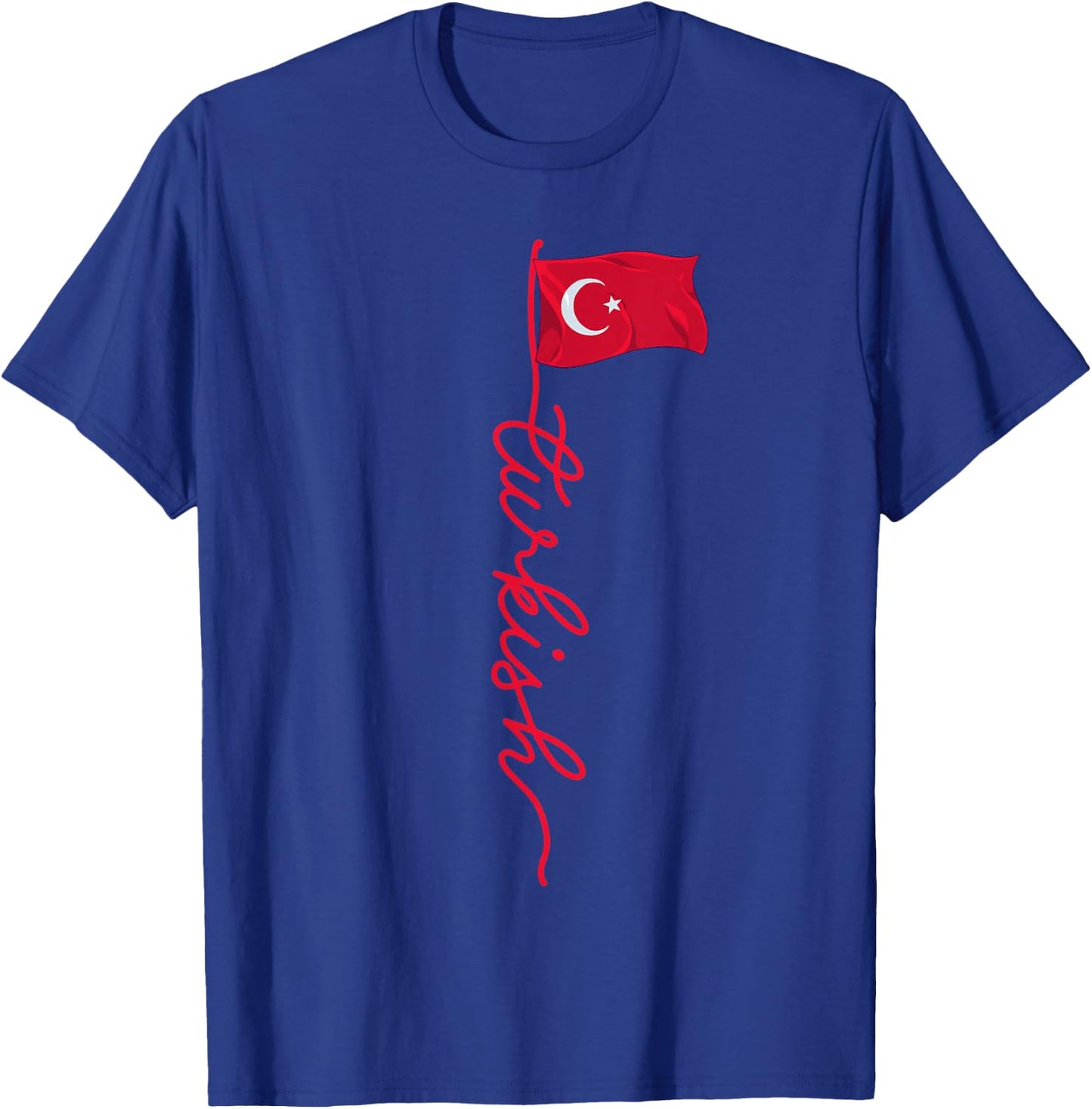 Turkey Signature Turkish T-Shirt - T-Shirt | Royal