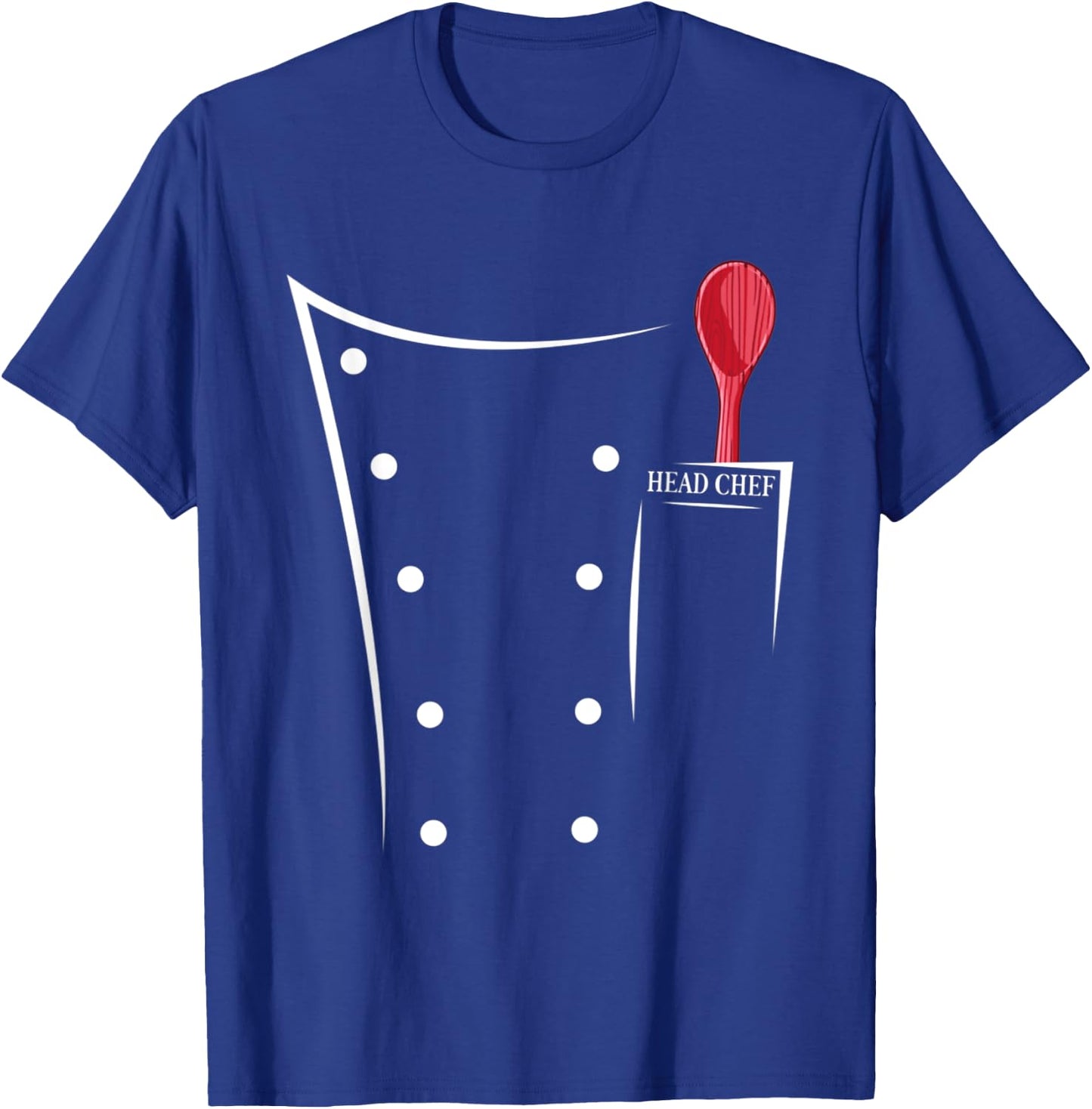 Funny Chef Chef's Jacket Chef BBQ Chef , black T-Shirt - T-Shirt | Royal