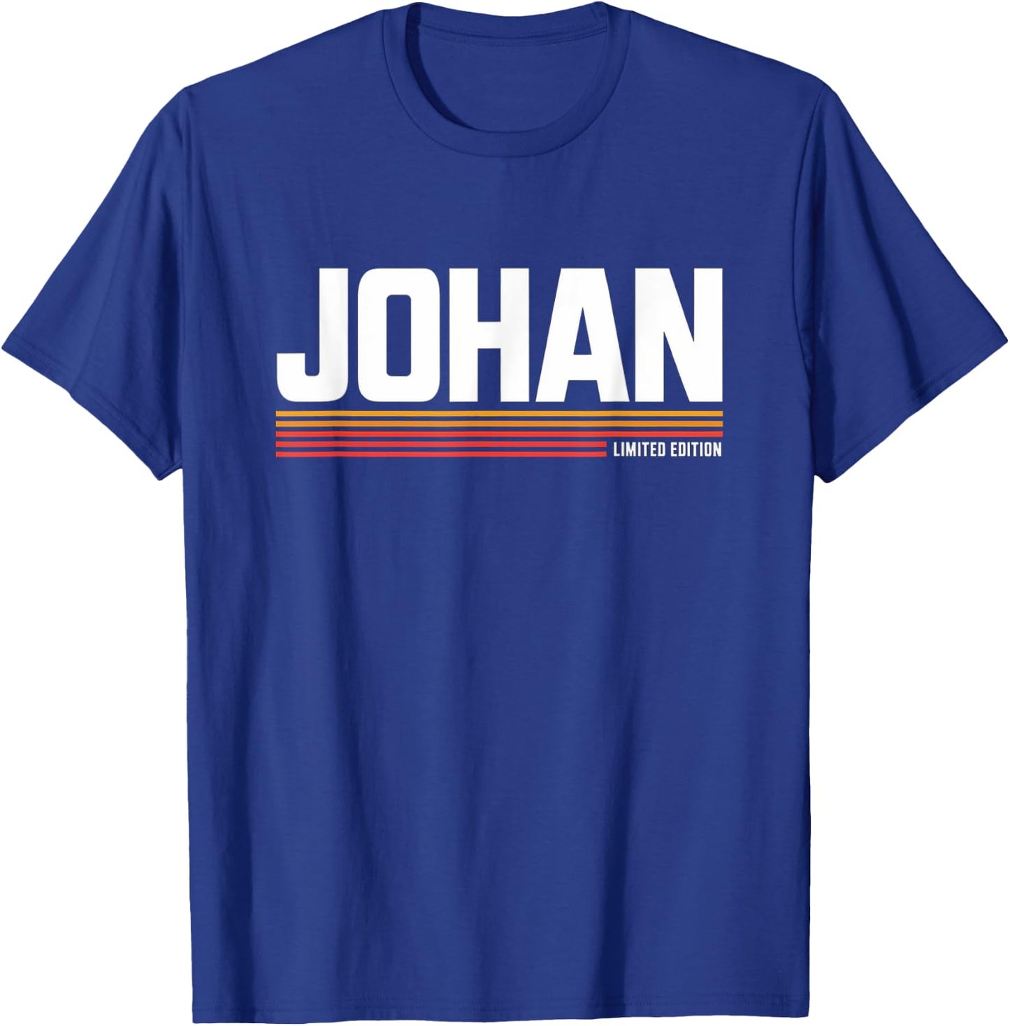 Johan Limited Edition Vintage Custom Name Husband Grandpa T-Shirt - T-Shirt | Royal