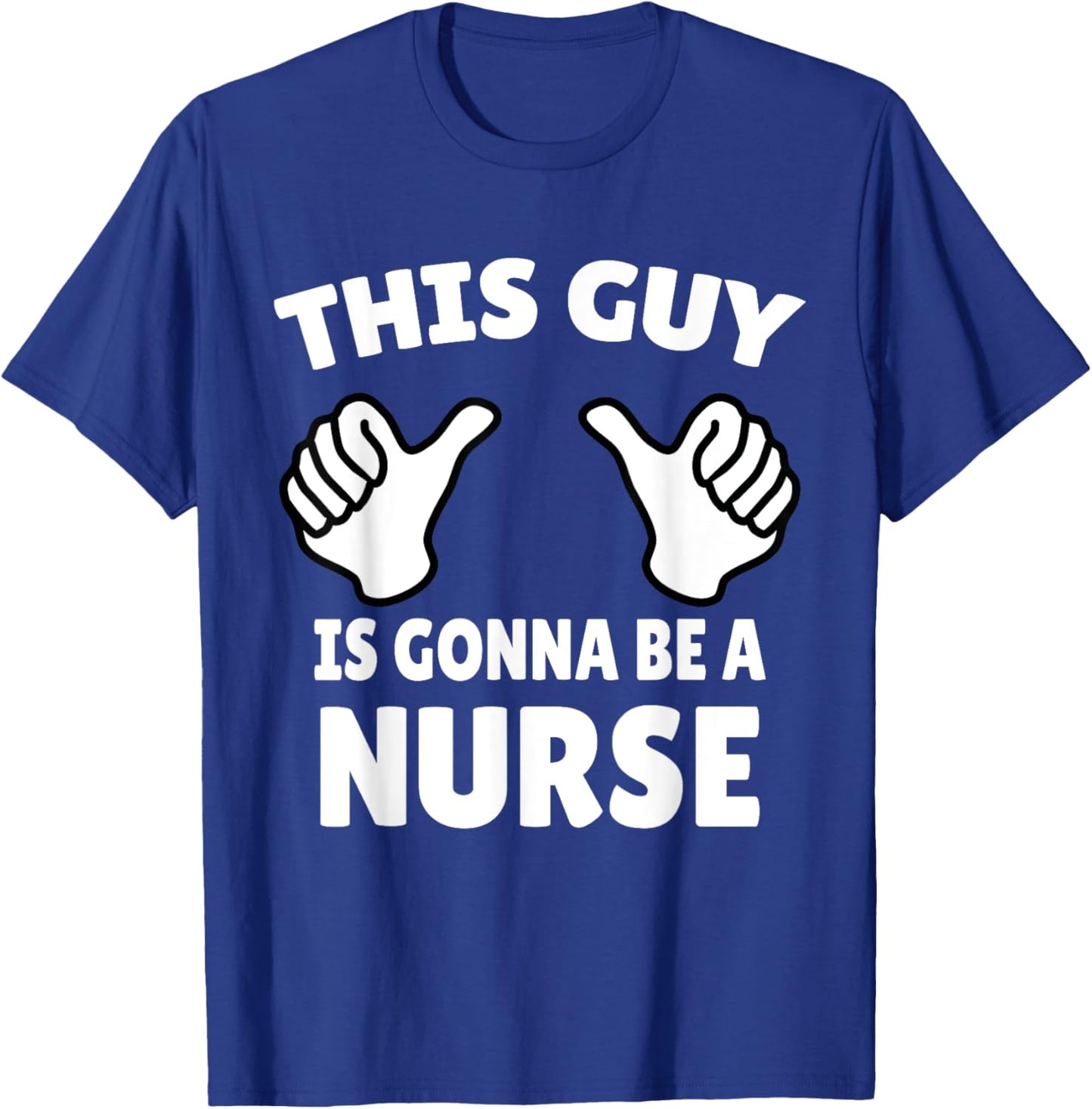 Male Nurse Funny Nursing Student School Men LPN Registered T-Shirt - T-Shirt | Royal