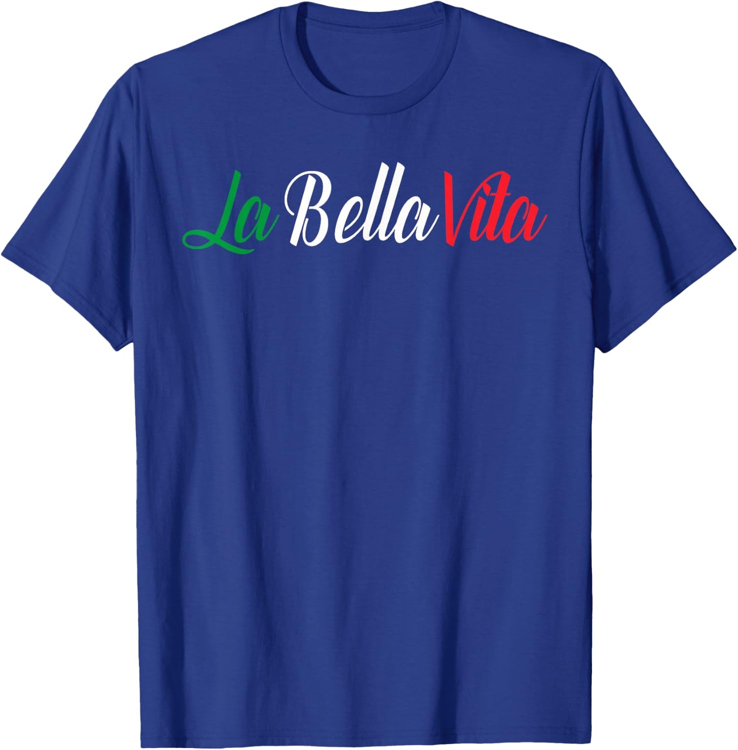 La Bella Vita Italian The Good Life, black T-Shirt - T-Shirt | Royal