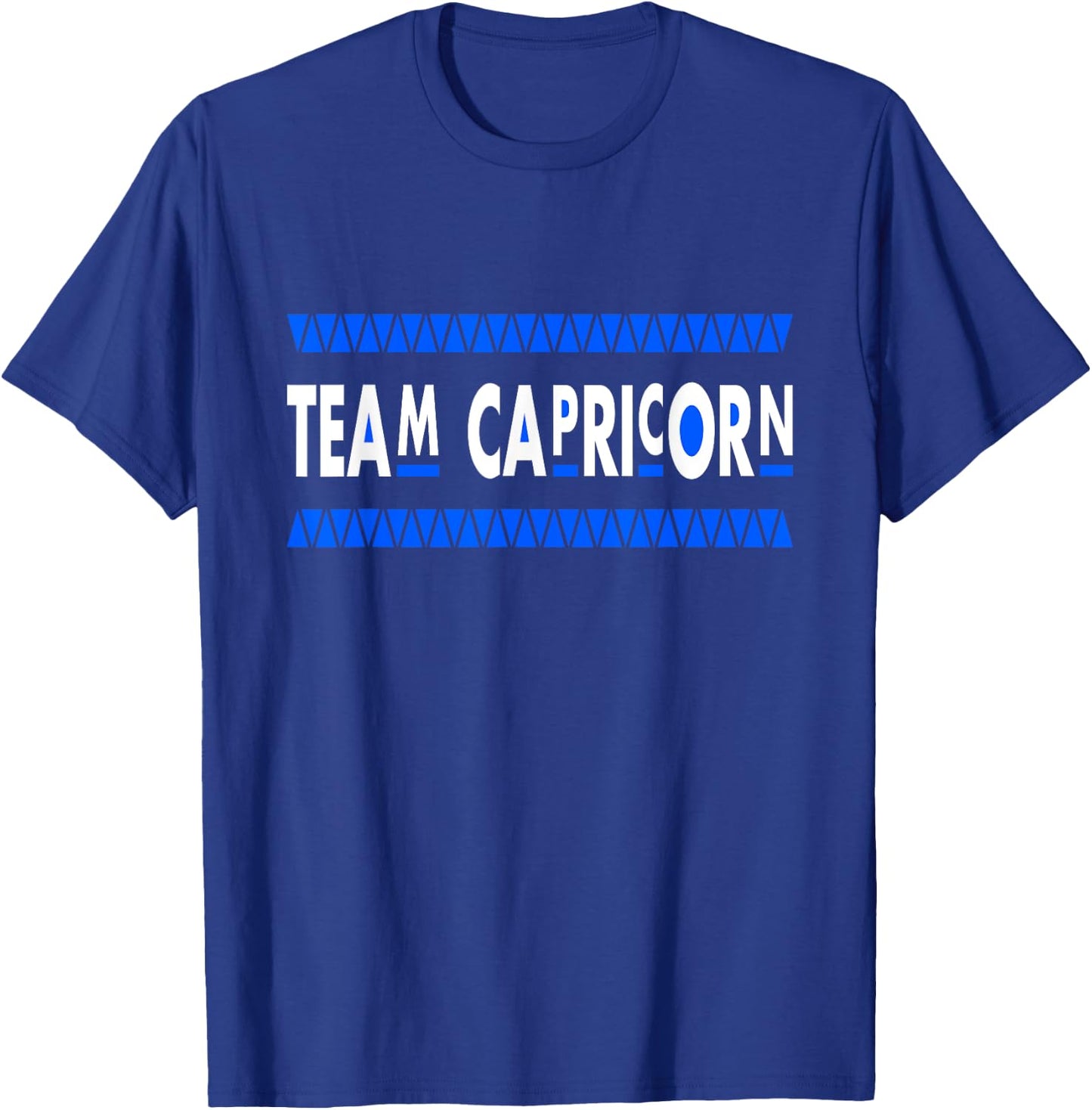 Team Capricorn Girl Capricorn Man January December Birthday T-Shirt - T-Shirt | Royal