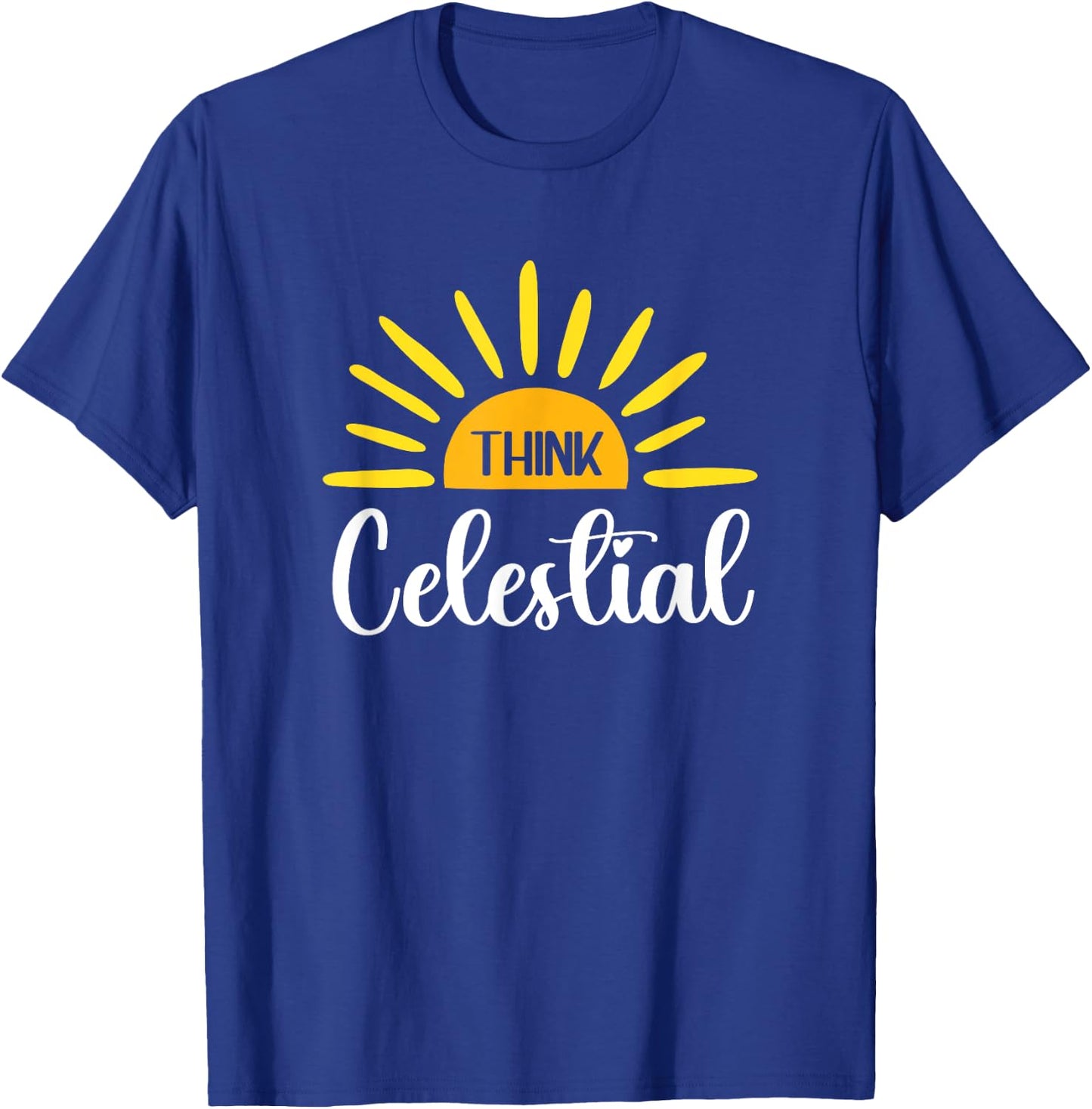 Think Celestial LDS Mormon Missionary Sister T-Shirt - T-Shirt | Royal