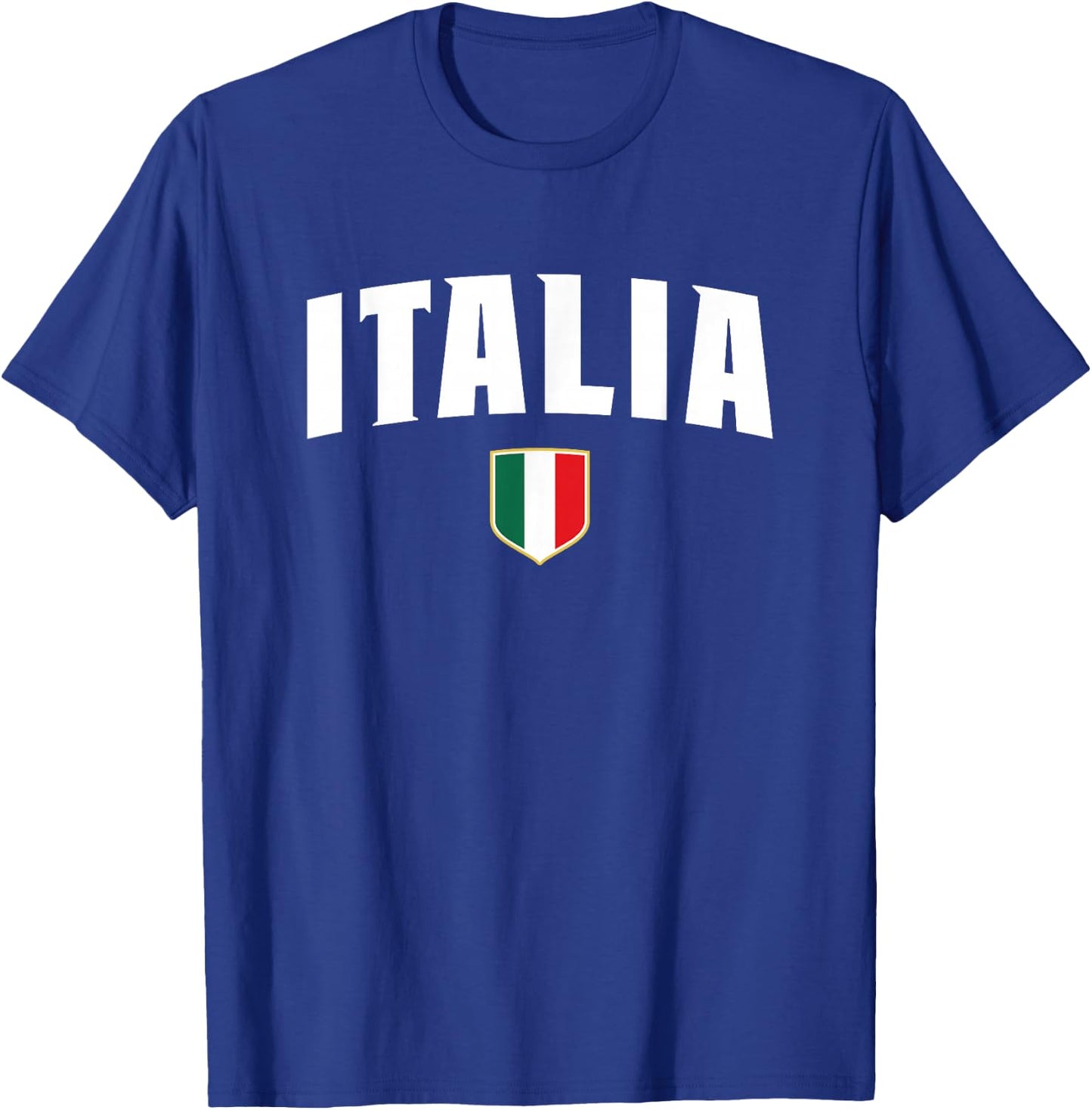 Italian Flag Italy Shirt Vintage Italia Boys & , blue T-Shirt - T-Shirt | Royal