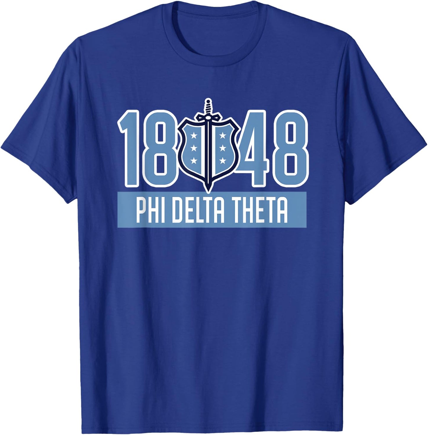 Phi Delta Theta Fraternity Phi Delts Est.1848 Phis T-Shirt - T-Shirt | Royal