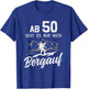 50. Geburtstag Bergsteiger Alpen Berge Wandern T-Shirt - T-Shirt | Royal