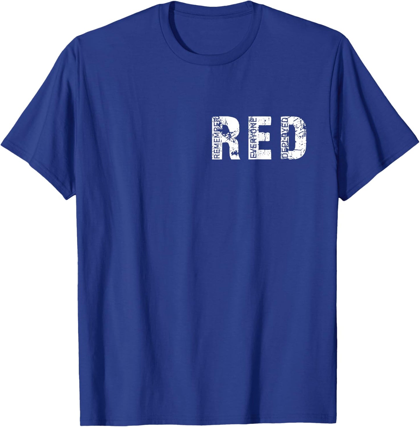 On Fridays We Wear Red Soldiers Veterans Day and Friday RED T-Shirt - T-Shirt | Royal