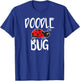 Doodle Bug Ladybug Funny Doodle T-Shirt - T-Shirt | Royal