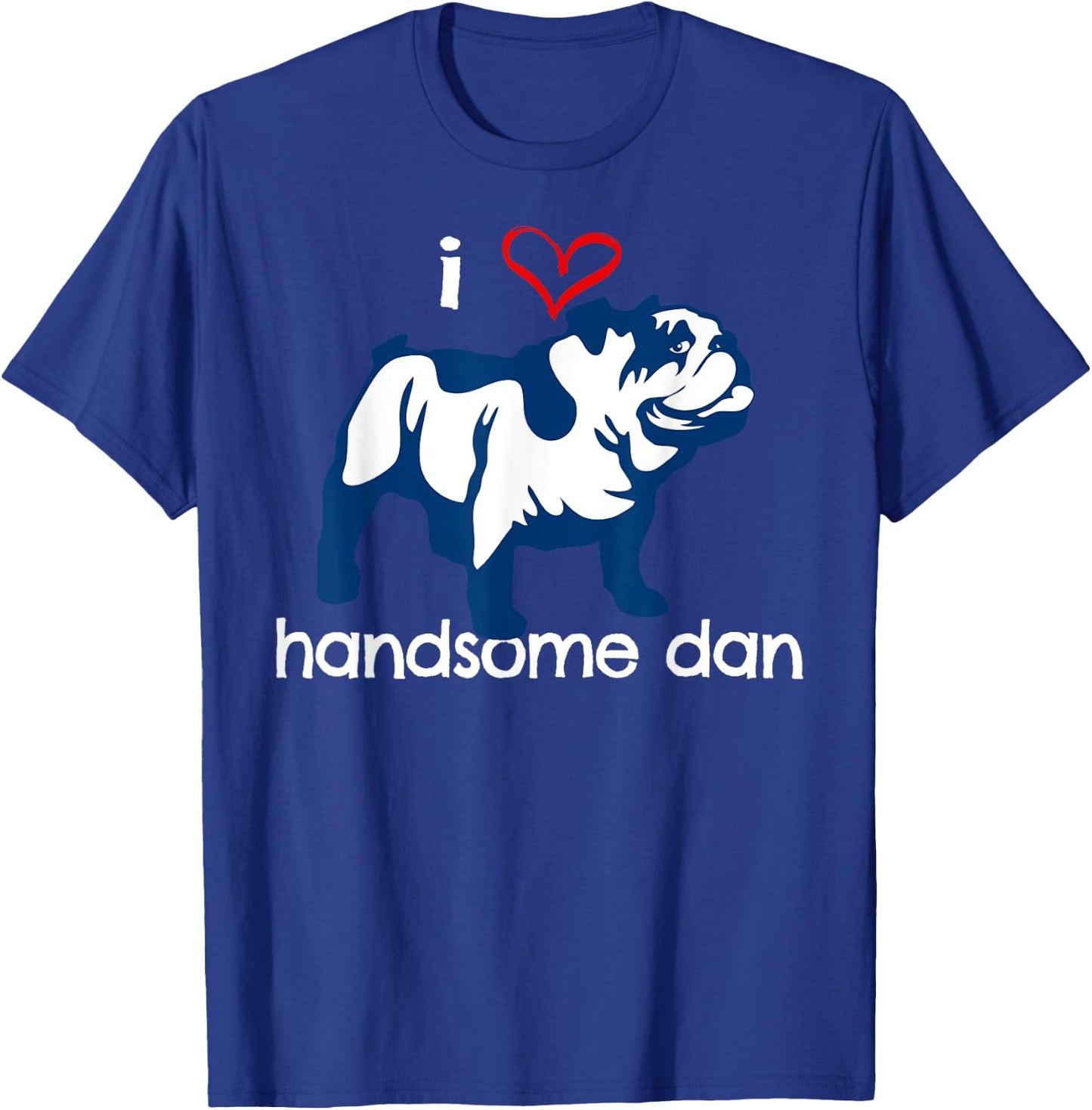 I Love Handsome Dan T-Shirt - T-Shirt | Royal