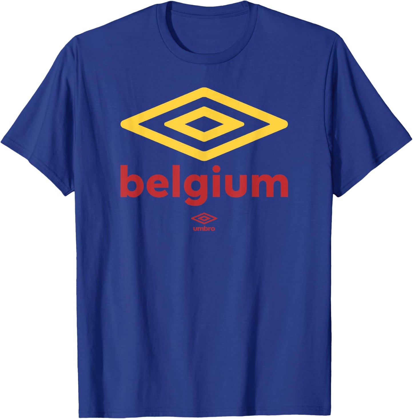 Umbro International Soccer Diamond Belgium Logo T-Shirt - T-Shirt | Royal