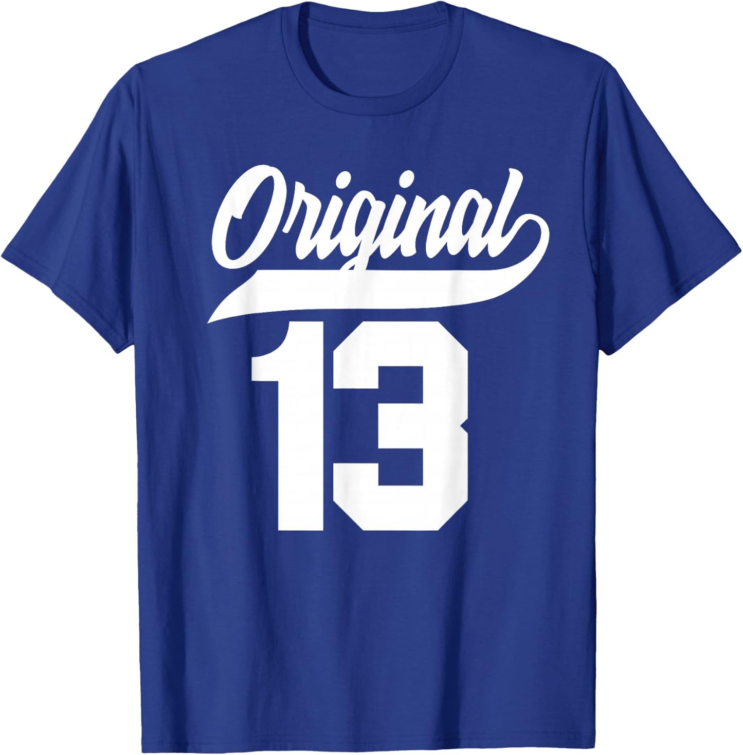 13.Geburtstag Original Junge Mädchen Vintage Jahrgang 2013 T-Shirt - T-Shirt | Royal