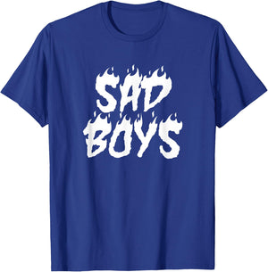 Sad Boys Hype Streetwear Aesthetic T-Shirt - T-Shirt | Royal