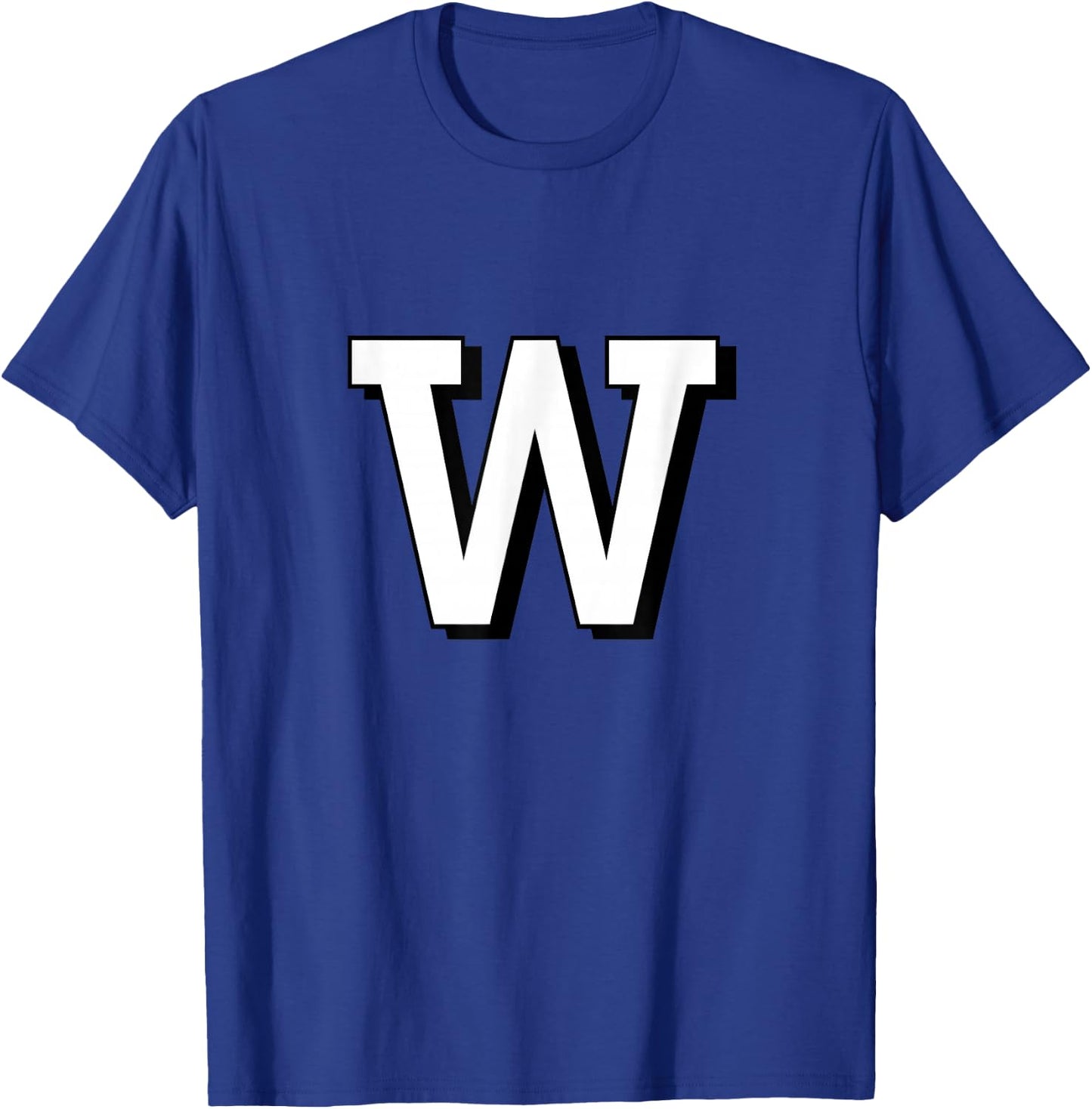 Alphabet - Lettre W T-Shirt - T-Shirt | Royal