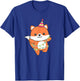 Fox Birthday For Children A Birthday Fox T-Shirt - T-Shirt | Royal