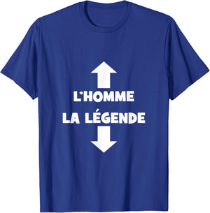 Men's Birthday Gift Original Humour Funny The Legend T-Shirt - T-Shirt | Royal