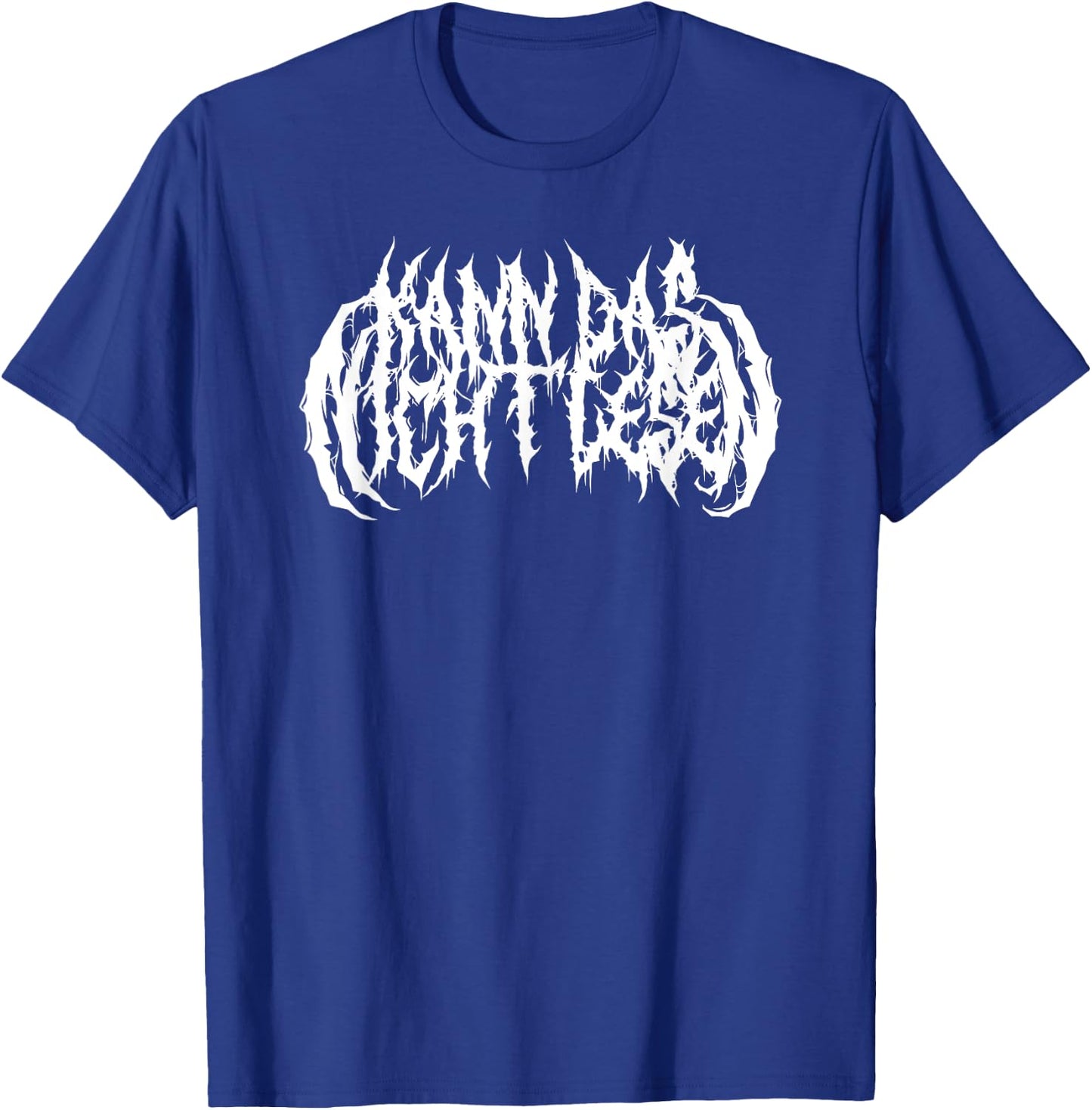 Can Not Read Death Metal Band Funny Heavy Metal , black T-Shirt - T-Shirt | Royal