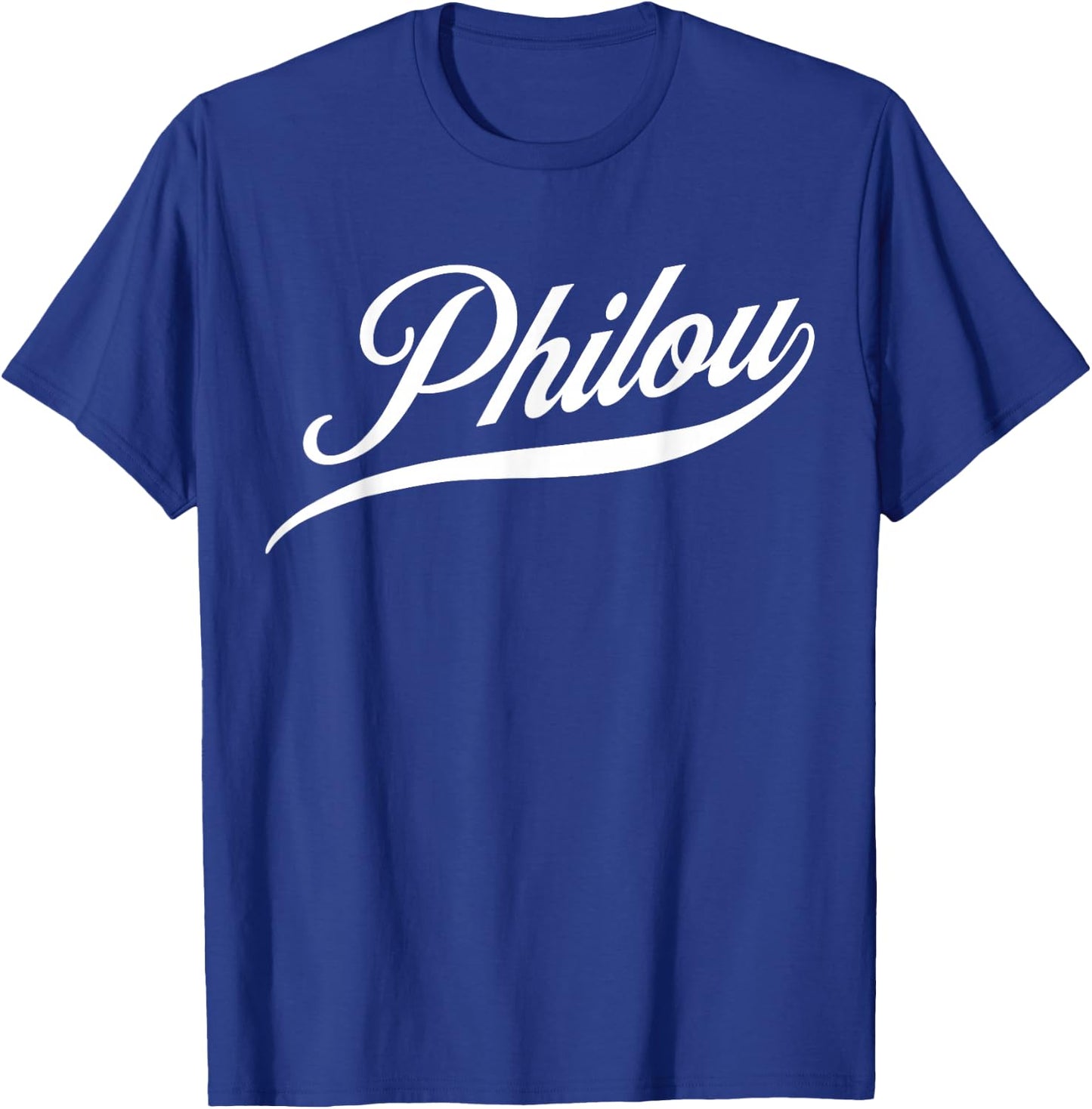 Men's Boys Funny Gift Funny Name for Philou T-Shirt - T-Shirt | Royal