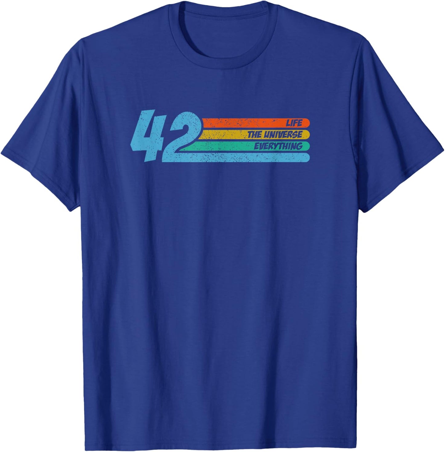 42 The Answer Life Universe And Everything Funny Physics , black T-Shirt - T-Shirt | Royal