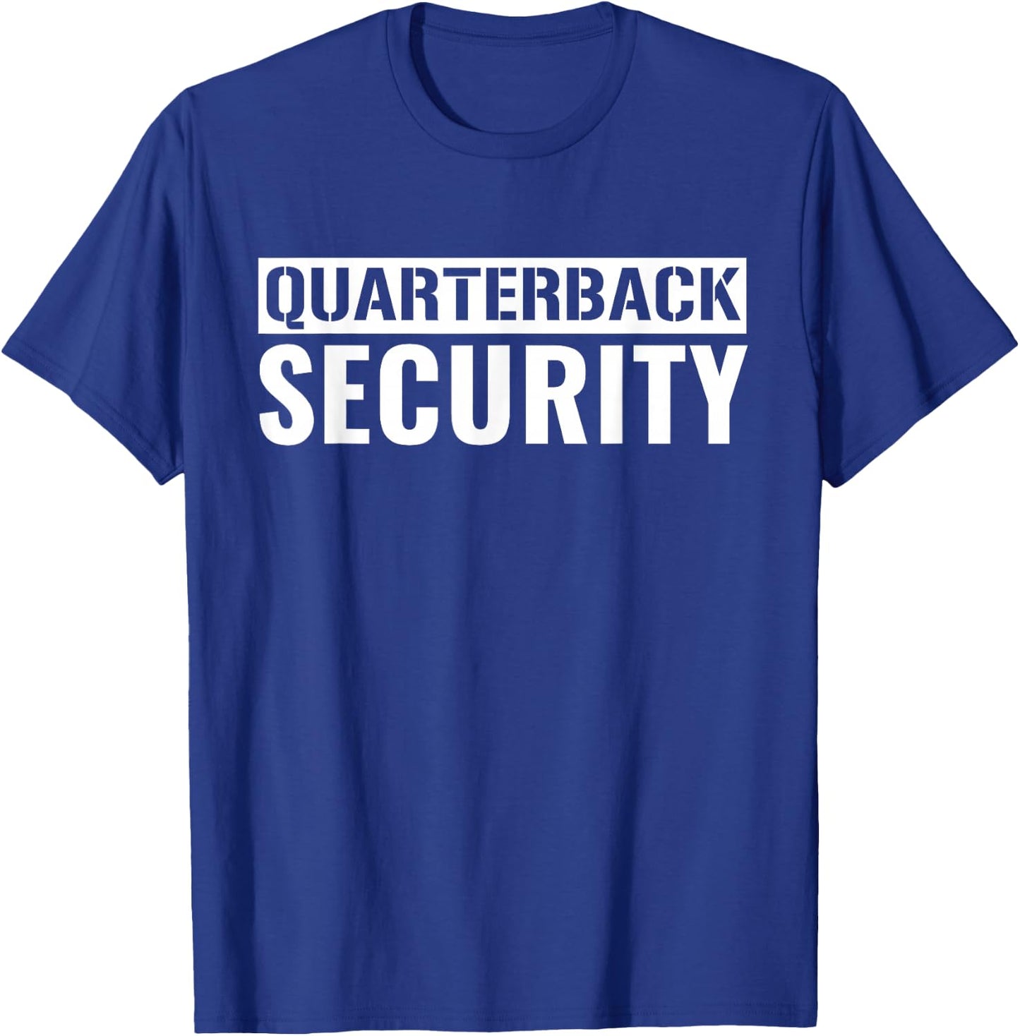 Football Offensive Line Lineman Quarterback Protection Small T-Shirt - T-Shirt | Royal