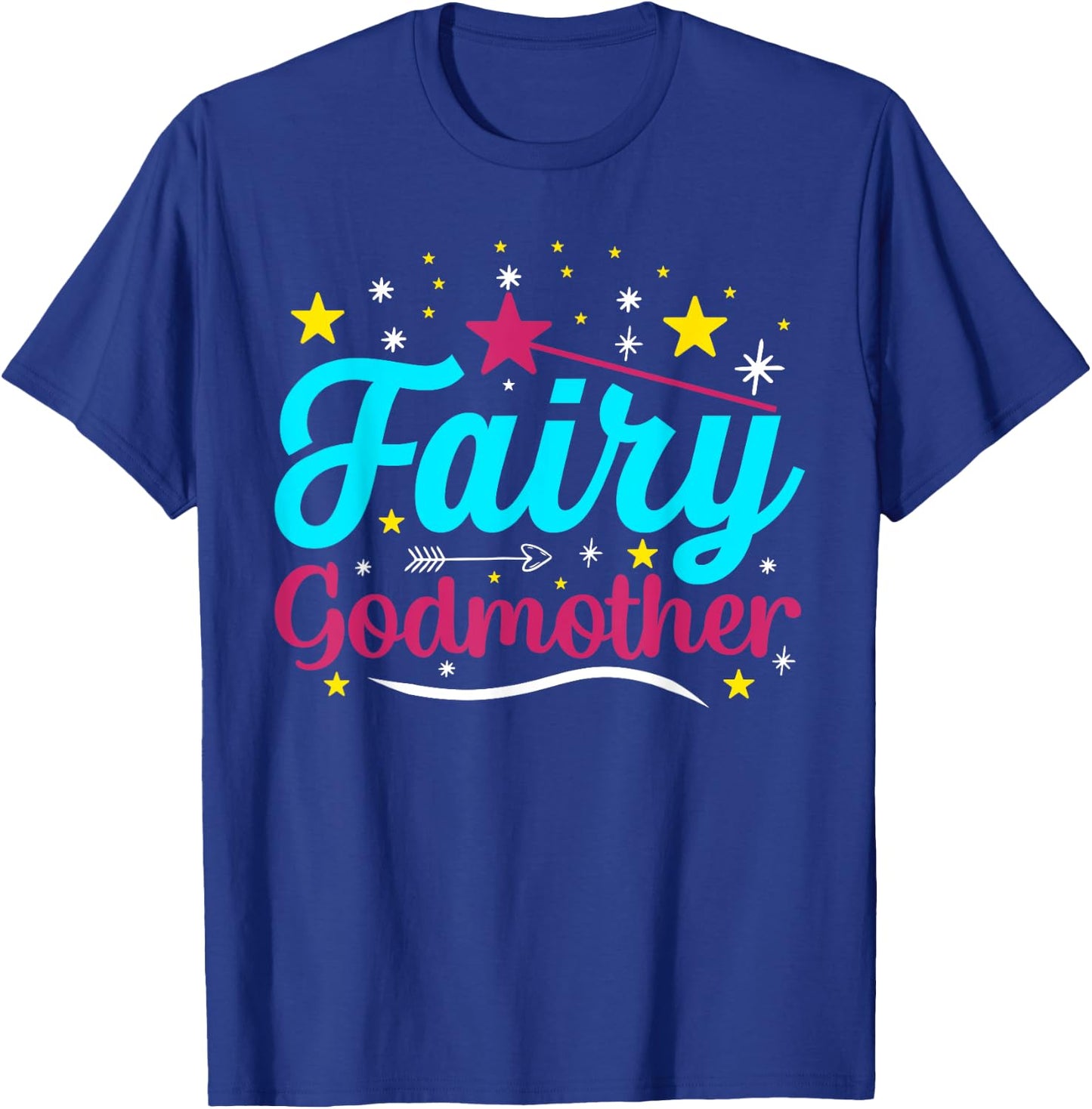 Godmother Gifts & Great Godmother Gifts Godmother Fairy Godmother , Black, Small T-Shirt - T-Shirt | Royal