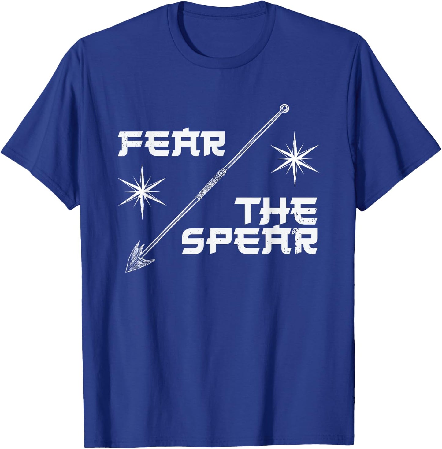 Fear The Spears Spearfishing Diver T-Shirt - T-Shirt | Royal