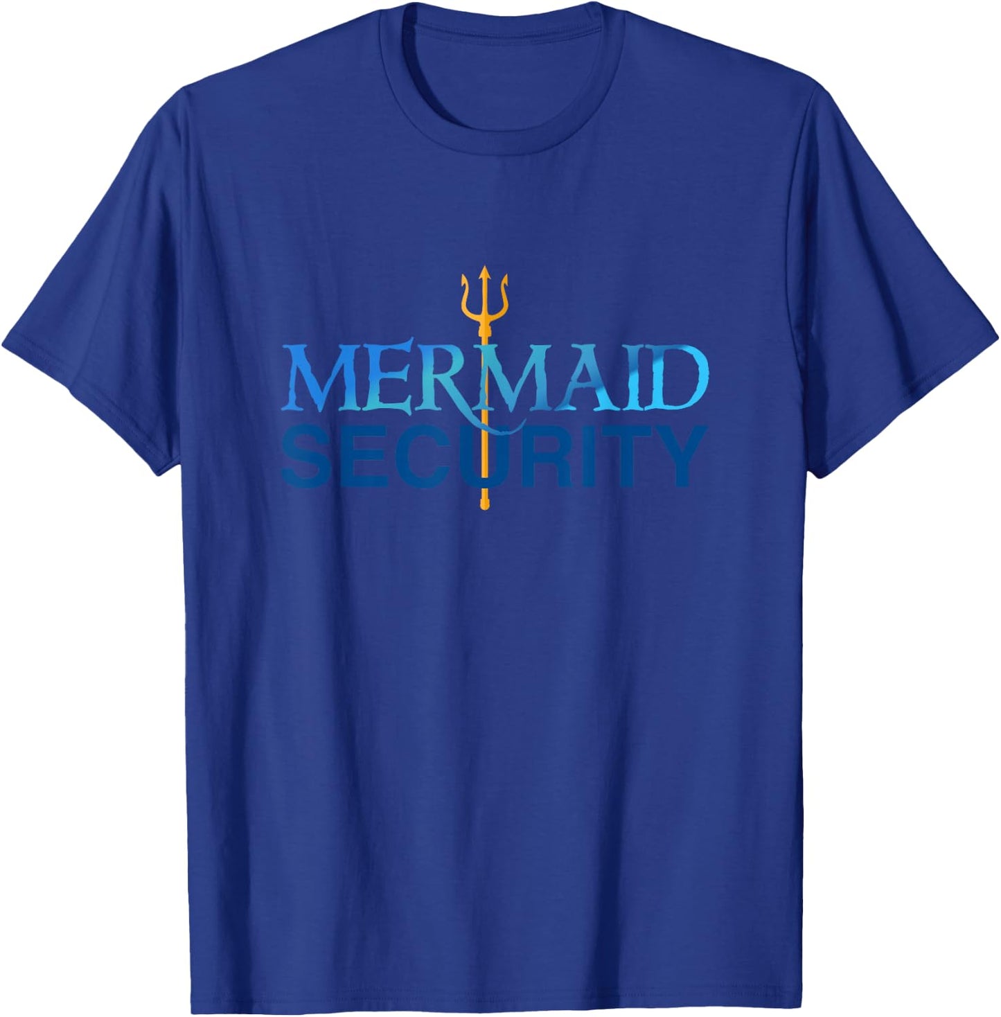 Mermaid Security T-Shirt - T-Shirt | Royal