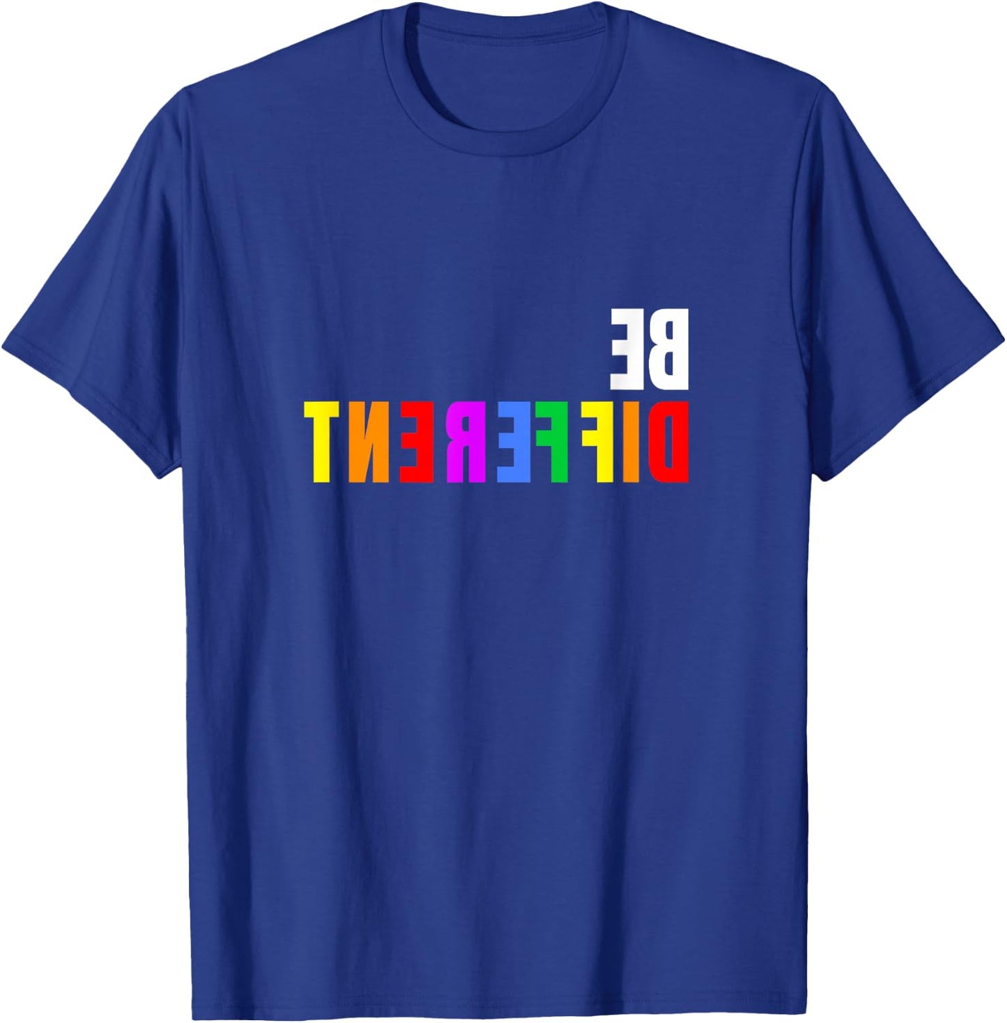 LGBT Schwul Lesbisch CSD Parade Sei Anders unterschiedlich T-Shirt - T-Shirt | Royal