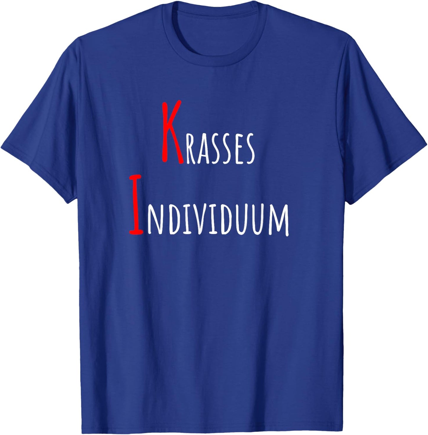 KI Krasses Individuum lustige Künstliche Intelligenz Sprüche T-Shirt - T-Shirt | Royal