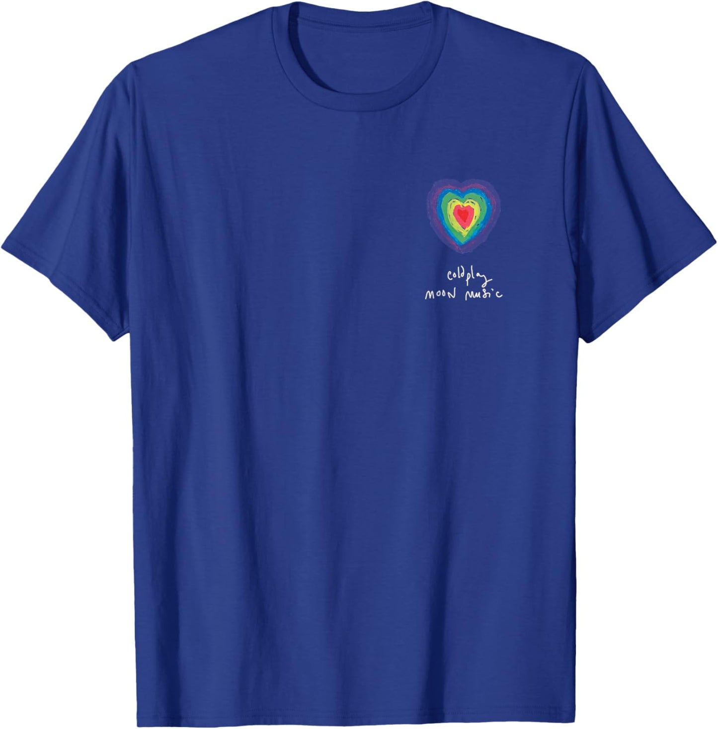 Coldplay Moon Music Heart Amazon Exclusive , black T-Shirt - T-Shirt | Royal