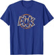 DWK Logo with Football , black T-Shirt - T-Shirt | Royal