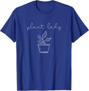 Plant Lady T-Shirt - T-Shirt | Royal