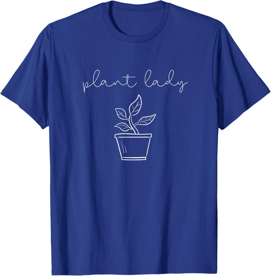 Plant Lady T-Shirt - T-Shirt | Royal