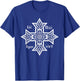 Coptic Orthodox Cross with Jesus Christ the Son of God T-Shirt - T-Shirt | Royal