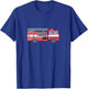 Feuerwehr Kinder Mit Rotem Feuerwehrauto T-Shirt - T-Shirt | Royal