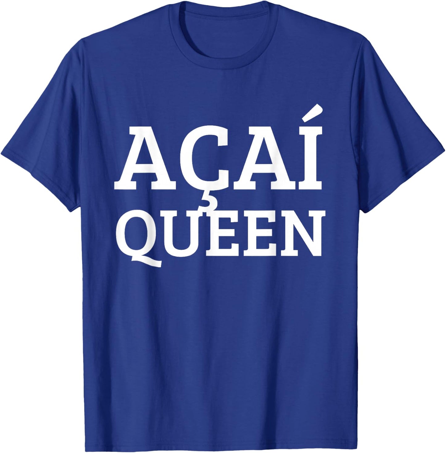 Acai Queen Berry Bowl Superfood Smoothie Adult Girls Kids T-Shirt - T-Shirt | Royal