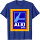 Alki Süd Parody Alcohol Drinking Party Malle Meme T-Shirt - T-Shirt | Royal