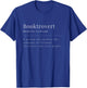 Booktrovert Definition Bibliothekar Buchliebhaber T-Shirt - T-Shirt | Royal
