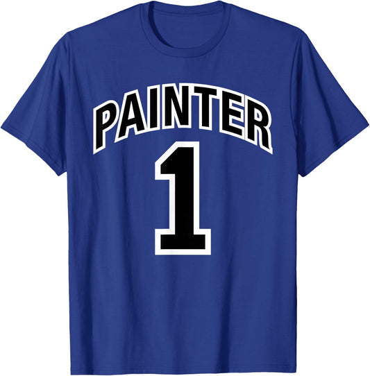 Painter One Funny T-Shirt - T-Shirt | Royal