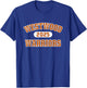 Westwood Warriors High School Arch 2025 T-Shirt - T-Shirt | Royal