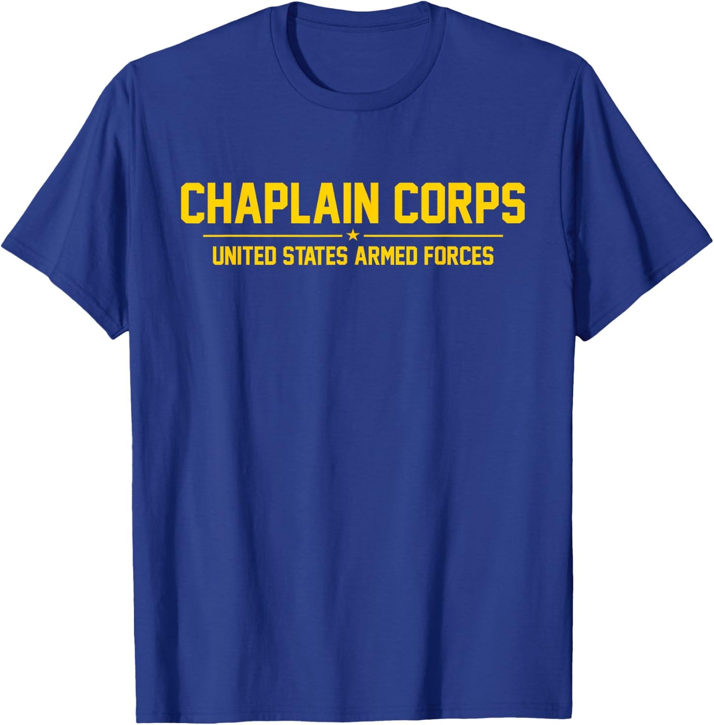 United States Army Chaplain Corps T-Shirt - T-Shirt | Royal