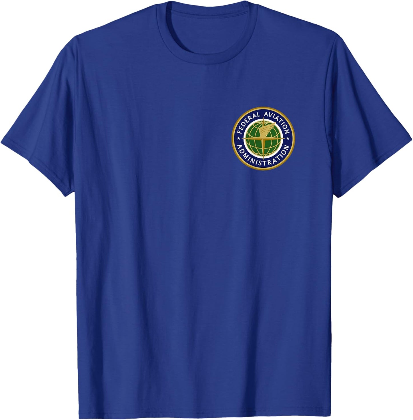 FAA Federal Aviation Administration Logo T-Shirt - T-Shirt | Royal