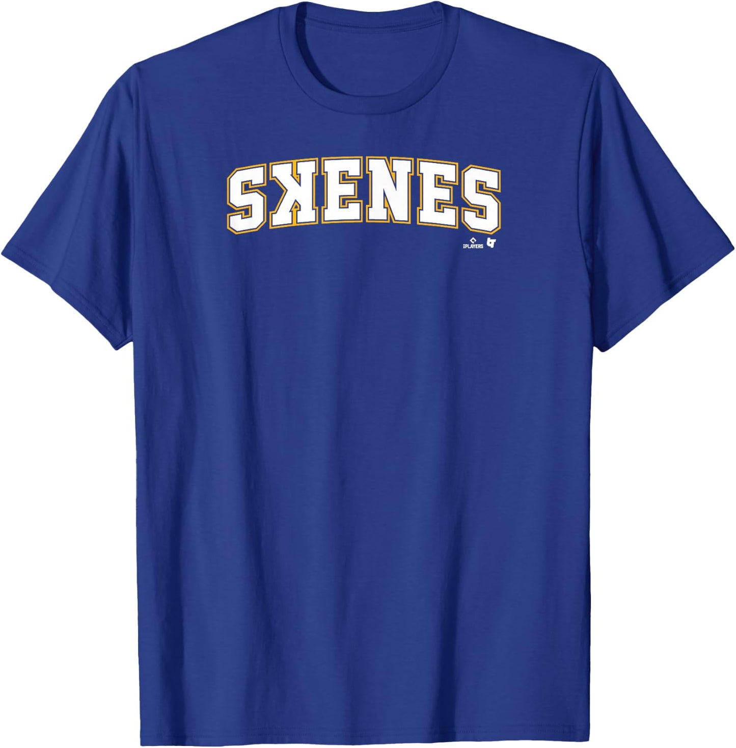 Paul Skenes: Jersey Front & Back #30 - Pittsburgh Baseball T-Shirt - T-Shirt | Royal