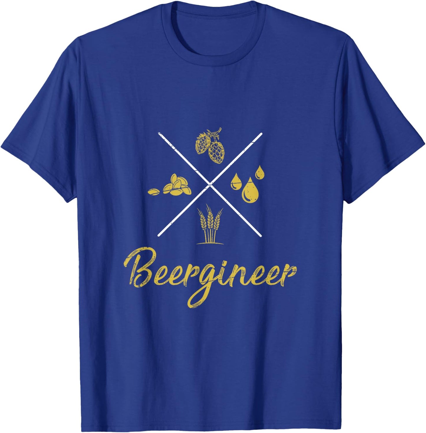 Craft beer Brewing Drinking Gift Craft Beer T-Shirt - T-Shirt | Royal